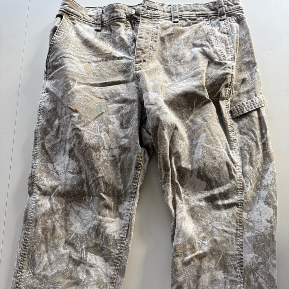 Mens Abercrombie Painter Camo Pants SZ 34x32 Loose fit